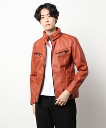 HIDEAWAYS NICOLE | フェイクレザーブルゾン(ブルゾン)