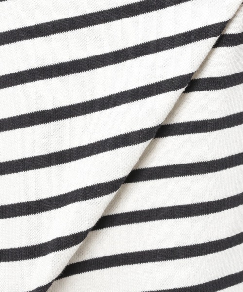 LOWRYS FARM（ローリーズファーム）の「ＵＳＡＢＩＧバスクボーダーロングスリーブ　215083（Tシャツ/カットソー・メンズ・ブラック/アイボリー/その他・MEDIUM/LARGE）」の15枚目の写真