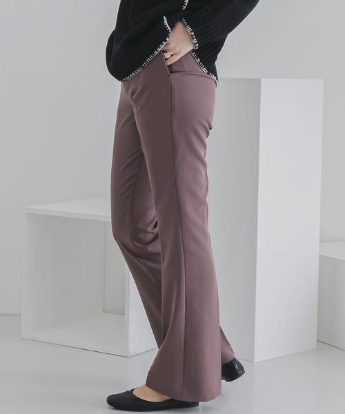 SENSE OF PLACE by URBAN RESEARCH（センスオブプレイスバイアーバンリサーチ）の「スラックス（スラックス・レディース・グリーン・SMALL）」の4枚目の写真