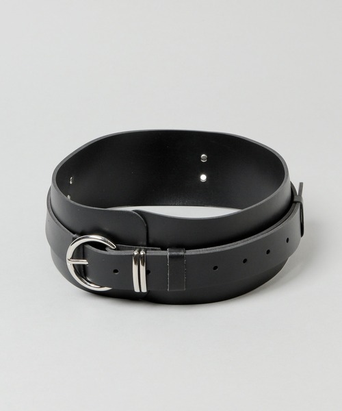 HARE（ハレ）の「2WAYワイドベルト(HARE)（ベルト・レディース・ブラック/ブラック系その他・FREE）」の10枚目の写真