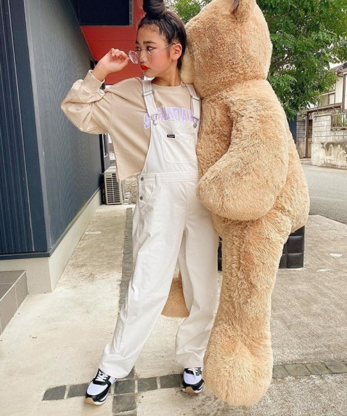 PINKHUNT（ピンクハント）の「PINKHUNT ショート丈トレーナー 5833K（スウェット・キッズ・ベージュ/グレー・140cm/150cm/130cm/160cm/120cm）」の13枚目の写真