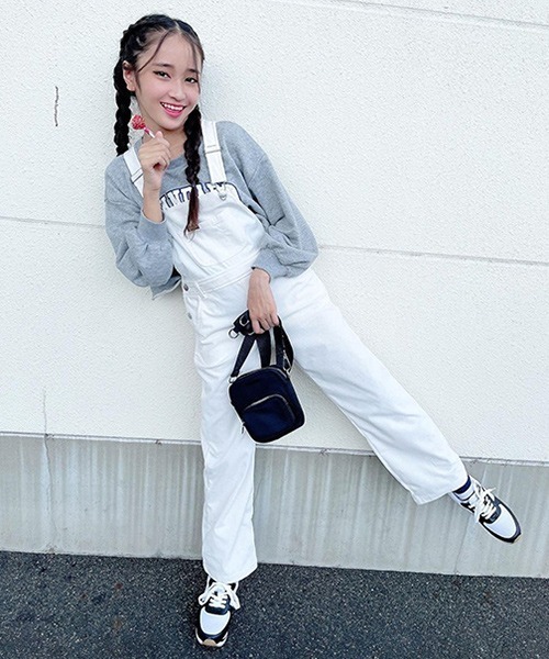 PINKHUNT（ピンクハント）の「PINKHUNT ショート丈トレーナー 5833K（スウェット・キッズ・ベージュ/グレー・140cm/150cm/130cm/160cm/120cm）」の11枚目の写真