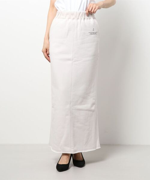 Curensology(カレンソロジー)の「Curensology(カレンソロジー)/<&RC>ヘビーロングスカート(スカート・レディース・ブラック/アイボリー・FREE)」の14枚目の写真