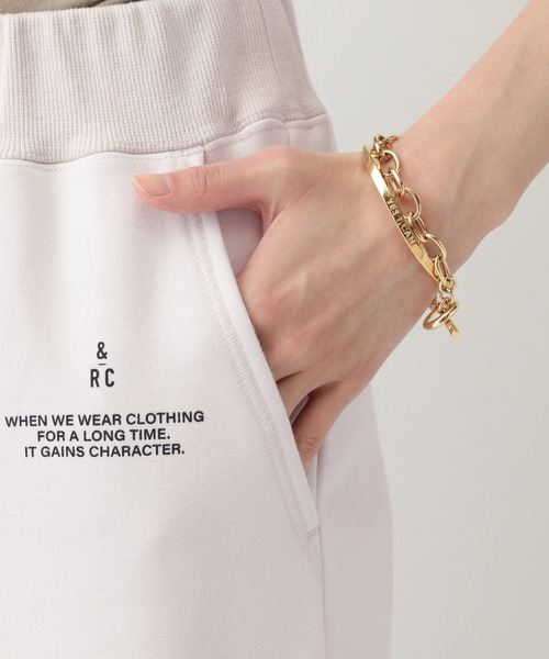 Curensology(カレンソロジー)の「Curensology(カレンソロジー)/<&RC>ヘビーロングスカート(スカート・レディース・ブラック/アイボリー・FREE)」の9枚目の写真