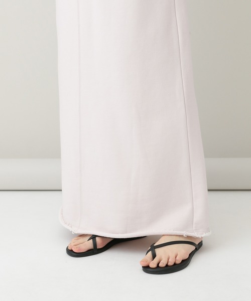 Curensology(カレンソロジー)の「Curensology(カレンソロジー)/<&RC>ヘビーロングスカート(スカート・レディース・ブラック/アイボリー・FREE)」の10枚目の写真