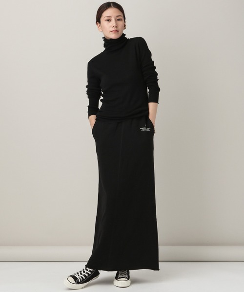 Curensology(カレンソロジー)の「Curensology(カレンソロジー)/<&RC>ヘビーロングスカート(スカート・レディース・ブラック/アイボリー・FREE)」の15枚目の写真