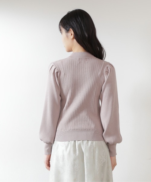 JILL by JILL STUART(ジルバイジルスチュアート)の「◇リブニット(ニット/セーター・レディース・ブルー/グレー/ピンク/ブラック/ホワイト・FREE)」の17枚目の写真