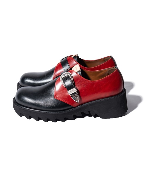 新品glamb グラムベルテッドシャークソールシューズサイズ4