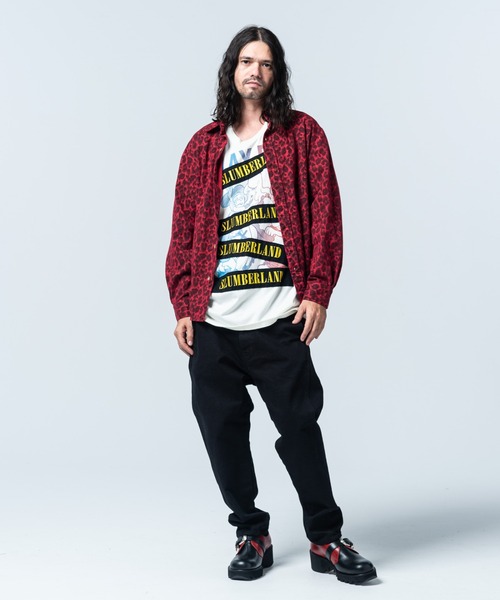 glamb（グラム）の「Belted Shark Sole Shoes / ベルテッドシャークソールシューズ（その他シューズ・メンズ・ブラック/ブラック×レッド・3/4/1/2）」の17枚目の写真