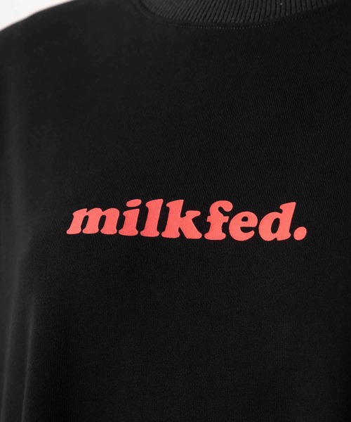 MILKFED.（ミルクフェド）の「BICOLOR SWEAT DRESS（ワンピース・レディース・ブラック/ベージュ/ライトグリーン・ONE SIZE）」の18枚目の写真