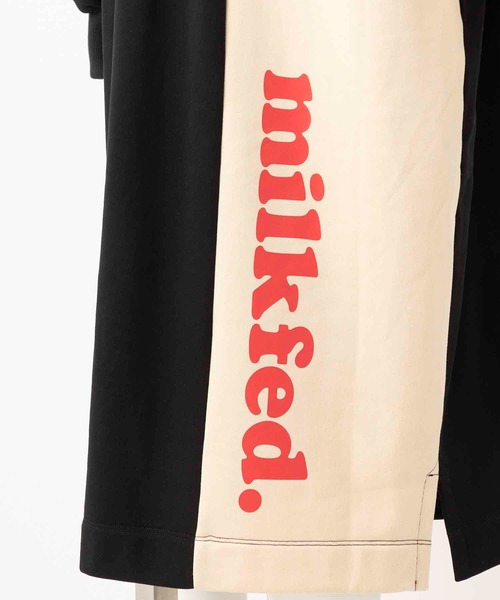 MILKFED.（ミルクフェド）の「BICOLOR SWEAT DRESS（ワンピース・レディース・ブラック/ベージュ/ライトグリーン・ONE SIZE）」の19枚目の写真