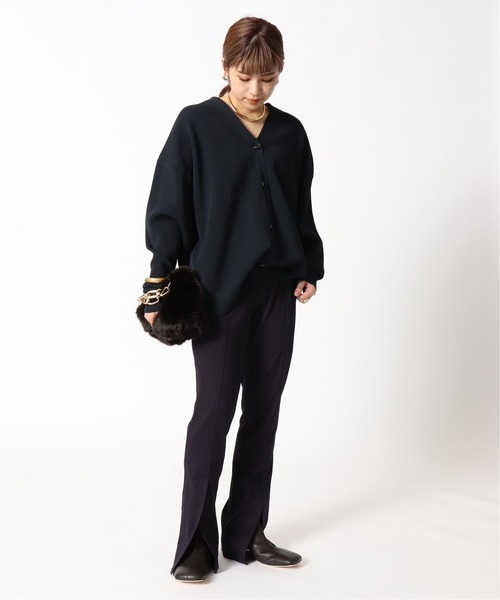 AP STUDIO（エーピーストゥディオ）の「ワイドニットカーディガン