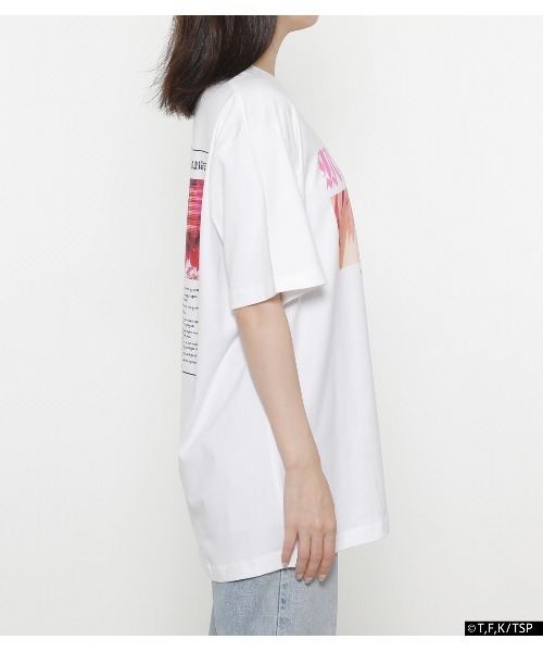 R4G（アールフォージー）の「[転生したらスライムだった件］BAMEN TEE MILLIM THE CUTEST（Tシャツ/カットソー・レディース・ホワイト・LARGE/MEDIUM/X-LARGE）」の4枚目の写真