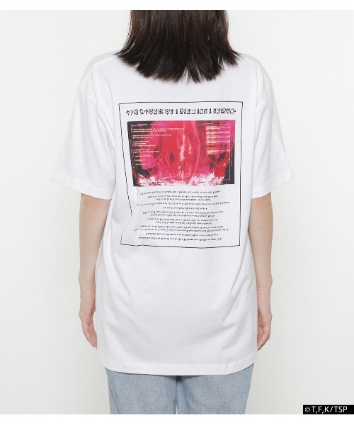 R4G（アールフォージー）の「[転生したらスライムだった件］BAMEN TEE MILLIM THE CUTEST（Tシャツ/カットソー・レディース・ホワイト・LARGE/MEDIUM/X-LARGE）」の6枚目の写真