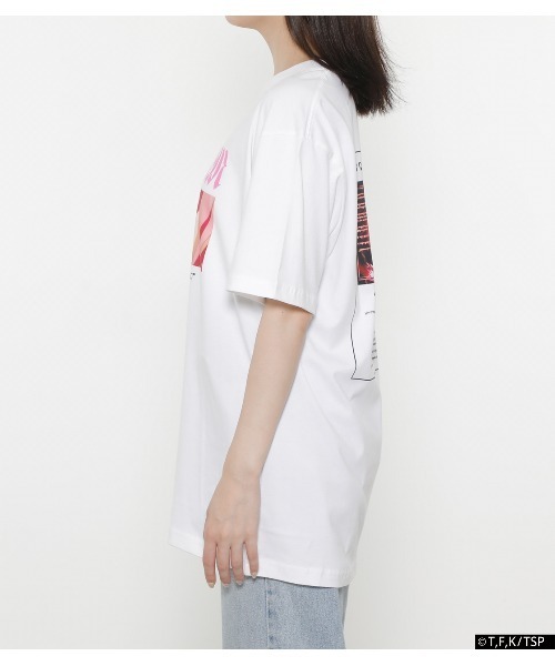 R4G（アールフォージー）の「[転生したらスライムだった件］BAMEN TEE MILLIM THE CUTEST（Tシャツ/カットソー・レディース・ホワイト・LARGE/MEDIUM/X-LARGE）」の5枚目の写真