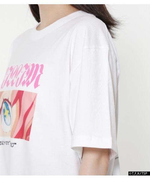 R4G（アールフォージー）の「[転生したらスライムだった件］BAMEN TEE MILLIM THE CUTEST（Tシャツ/カットソー・レディース・ホワイト・LARGE/MEDIUM/X-LARGE）」の9枚目の写真