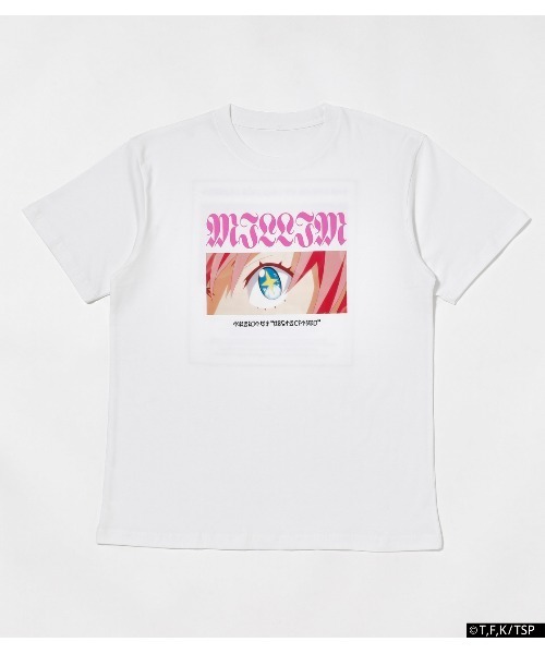 R4G（アールフォージー）の「[転生したらスライムだった件］BAMEN TEE MILLIM THE CUTEST（Tシャツ/カットソー・レディース・ホワイト・LARGE/MEDIUM/X-LARGE）」の2枚目の写真