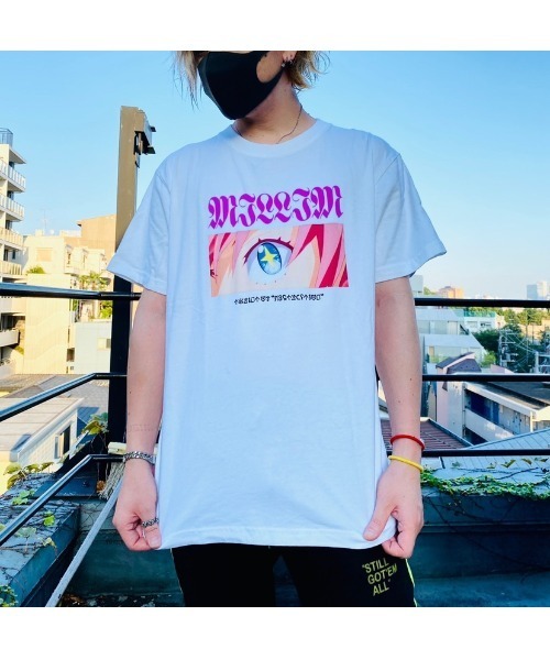 R4G（アールフォージー）の「[転生したらスライムだった件］BAMEN TEE MILLIM THE CUTEST（Tシャツ/カットソー・レディース・ホワイト・LARGE/MEDIUM/X-LARGE）」の13枚目の写真