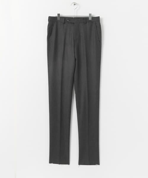 URBAN RESEARCH(アーバンリサーチ)の「URBAN RESEARCH Tailor サキソニーウールパンツ∴(スーツパンツ・メンズ・グレー/ネイビー・44/46/48)」の2枚目の写真