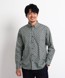 TAKEO KIKUCHI | ジャパンパーケット 総柄プリント シャツ(シャツ/ブラウス)
