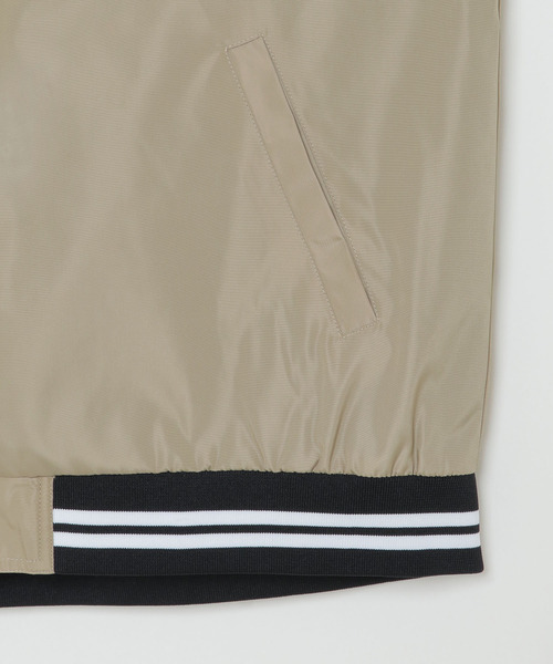 VENCEEXCHANGE(ヴァンスエクスチェンジ)の「カレッジロゴBIGシルエットスタジャン(スタジャン・メンズ・ブルー/ベージュ/グリーン・L/M)」の14枚目の写真