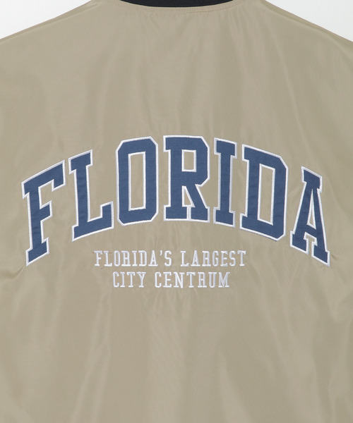 VENCEEXCHANGE(ヴァンスエクスチェンジ)の「カレッジロゴBIGシルエットスタジャン(スタジャン・メンズ・ブルー/ベージュ/グリーン・L/M)」の22枚目の写真