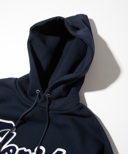 FREAK'S STORE（フリークスストア）の「サガラ刺繍 スウェットパーカー/カレッジロゴ/ビックシルエット（スウェット・メンズ・ライトグレー/ブラック/ネイビー/グレー/モスグリーン・SMALL/MEDIUM/LARGE）」の13枚目の写真