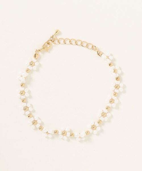 flower（フラワー）の「リトルデイジーブレスレット（ブレスレット・レディース・ゴールド・FREE）」の8枚目の写真