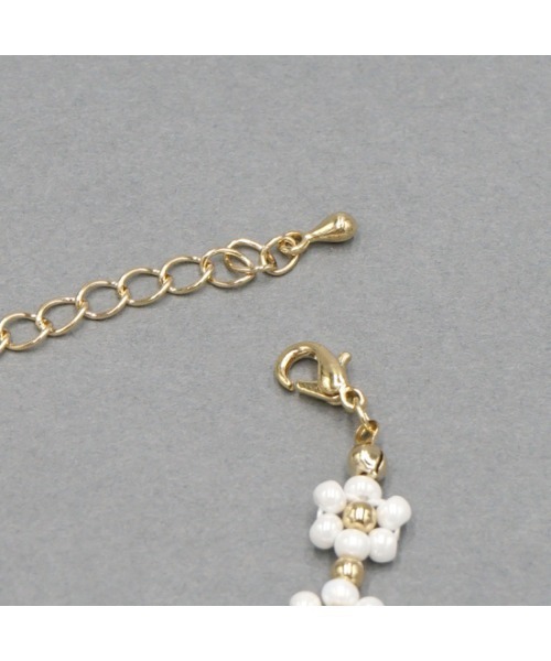 flower（フラワー）の「リトルデイジーブレスレット（ブレスレット・レディース・ゴールド・FREE）」の7枚目の写真