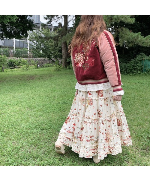 PINK HOUSEピンクハウス アンジェリークローズプリント ワンピース PINK HOUSE（ピンクハウス）の「アンジェリークローズプリント