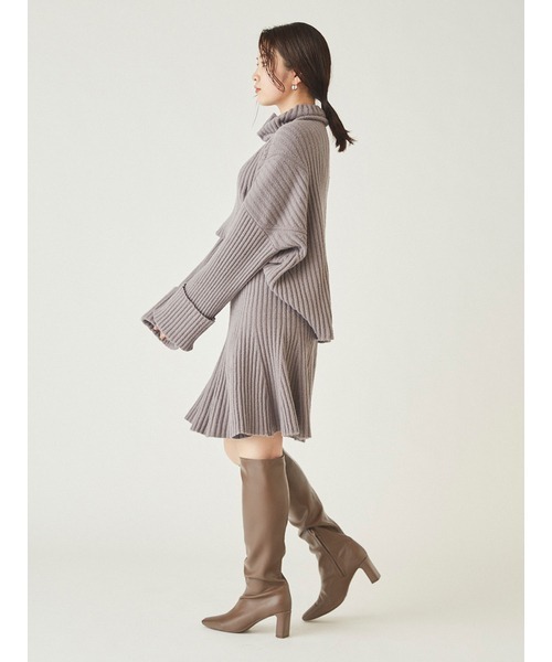 SNIDEL（スナイデル）の「Sustainableニットセットアップ（ワンピース