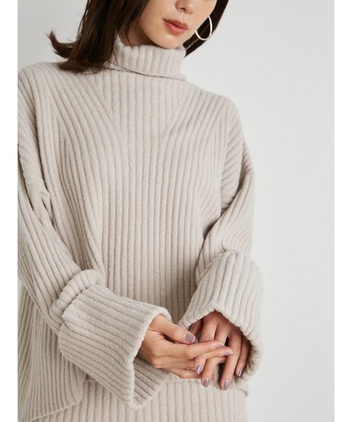 SNIDEL（スナイデル）の「Sustainableニットセットアップ（ワンピース