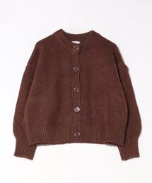 sara&cake（サラアンドケイク）の「ボタンクルーネックカーディガン（カーディガン/ボレロ）」