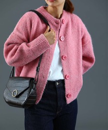 sara&cake | 【sara&cake】ボタンクルーネックカーディガン(カーディガン/ボレロ)