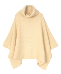 UR'S | タートルニットポンチョ(ポンチョ)