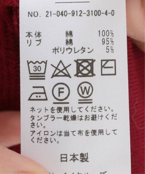 SLOBE IENA（スローブイエナ）の「ソフト起毛裏毛ロングワンピース【洗濯機使用可能】◆（ワンピース・レディース・チャコールグレー/ベージュ/レッド・FREE）」の6枚目の写真