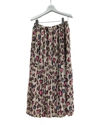nina mew | ヒョウ柄プリーツスカート(スカート)
