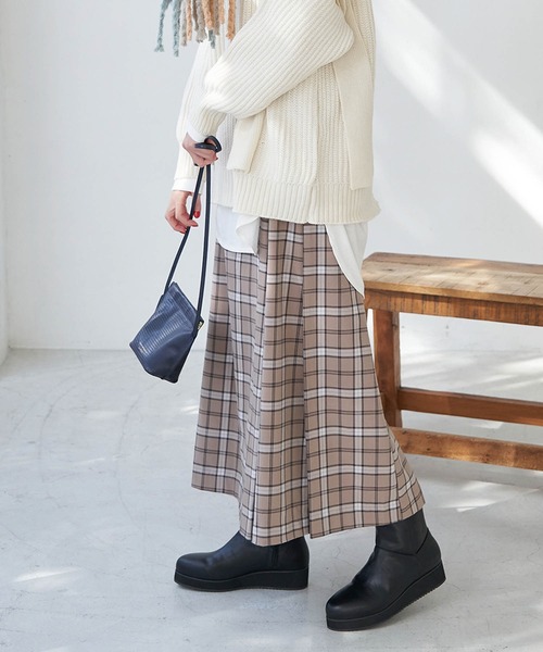 ROPE' PICNIC（ロペピクニック）の「【軽量】プラットフォームブーツ（ブーツ・レディース・ブラック/ダークブラウン・S/M/L）」の10枚目の写真