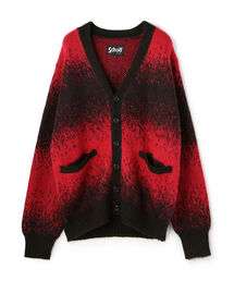 schott | MOHAIR OMBRE BORDER(カーディガン/ボレロ)