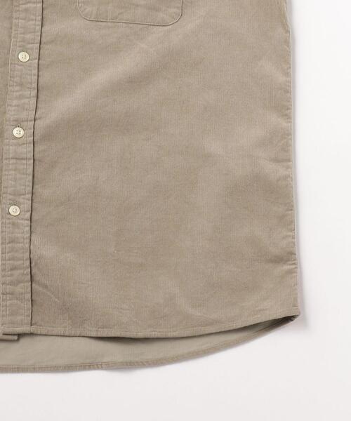 UNITED ARROWS LTD. OUTLET(ユナイテッドアローズアウトレット)の「<A DAY IN THE LIFE>コーデュロイ バンドカラーシャツ(シャツ/ブラウス・メンズ・ダークブラウン/オフホワイト/ナチュラル・S/M/L)」の7枚目の写真