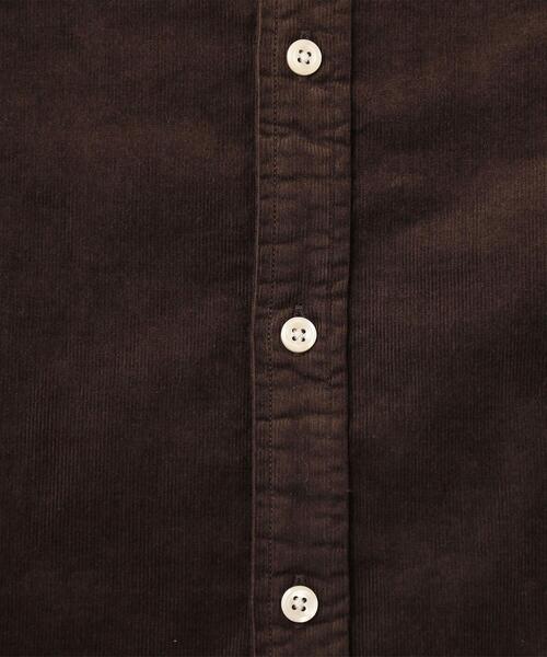 UNITED ARROWS LTD. OUTLET(ユナイテッドアローズアウトレット)の「<A DAY IN THE LIFE>コーデュロイ バンドカラーシャツ(シャツ/ブラウス・メンズ・ダークブラウン/オフホワイト/ナチュラル・S/M/L)」の11枚目の写真