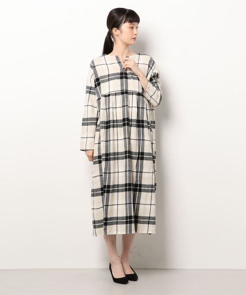 スキッパーチェックワンピース ワンピース Samansa Mos2 サマンサ モスモス のファッション通販 Zozotown