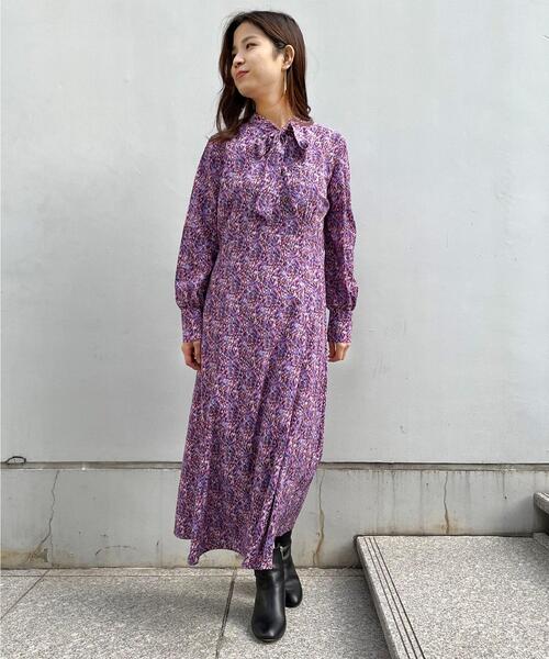UNTITLED（アンタイトル）の「◇「L」ボウタイワンピース