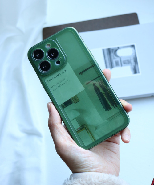 セール】〈macaroni edge/マカロニエッジ〉TPUクリア iPhoneケース