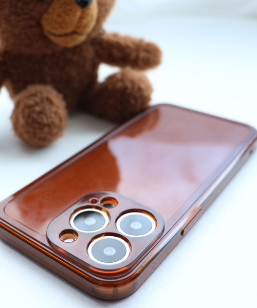 macaroni edge（マカロニエッジ）の「〈macaroni edge/マカロニエッジ〉TPUクリア iPhoneケース (iphone12/12pro/13/13pro/14/14pro/15/15pro)（スマホケース/カバー・レディース・ブラック/グリーン/ホワイト/ブラウン・iPhone 13/iPhone 12/iPhone 13 Pro/iPhone 12 Pro/iPhone 14/iPhone 14 Pro/iPhone 15 Pro/iPhone 15/iPhone 16/iPhone 16 Pro/iPhone 17/iPhone 17 Pro/iPhone 17 Pro Max/iPhone Air）」の15枚目の写真