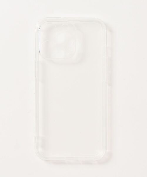 macaroni edge（マカロニエッジ）の「〈macaroni edge/マカロニエッジ〉TPUクリア iPhoneケース (iphone12/12pro/13/13pro/14/14pro/15/15pro)（スマホケース/カバー・レディース・ブラック/グリーン/ホワイト/ブラウン・iPhone 13/iPhone 12/iPhone 13 Pro/iPhone 12 Pro/iPhone 14/iPhone 14 Pro/iPhone 15 Pro/iPhone 15/iPhone 16/iPhone 16 Pro/iPhone 17/iPhone 17 Pro/iPhone 17 Pro Max/iPhone Air）」の5枚目の写真