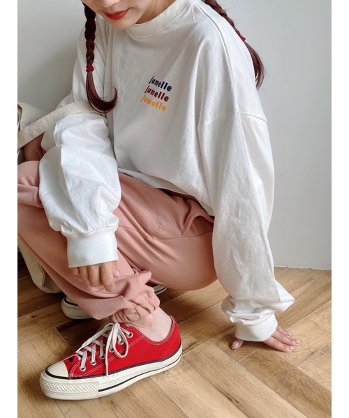 jumelle(ジュメロ)の「ロゴショートトップス(Tシャツ/カットソー・レディース・ホワイト・FREE)」の10枚目の写真