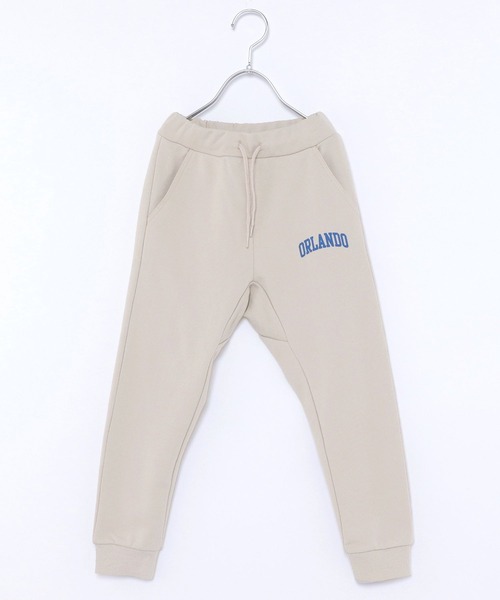 GLOBAL WORK（グローバルワーク）の「キッズ/スゴラク/イージーDRYパンツ/258818（スウェットパンツ・キッズ・オフホワイト/ブラック/カーキ/ライトグレー・120cm/140cm/130cm/160cm/110cm/150cm/100cm）」の9枚目の写真