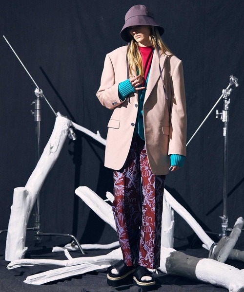 MAISON SPECIAL（メゾンスペシャル）の「《ユニセックスアイテム》プライムオーバークラッシュニットVネックカーディガン【MAISON SPECIAL/メゾンスペシャル】（カーディガン/ボレロ・メンズ・ブラック/ブルー/グレイッシュベージュ・1/2）」の12枚目の写真