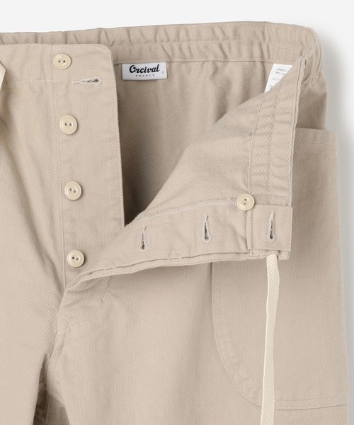 ORCIVAL（オーシバル）の「ORCIVAL | カツラギイージーパンツ MEN（その他パンツ・メンズ・アイボリー/オリーブ/グレイッシュベージュ・4/5）」の10枚目の写真
